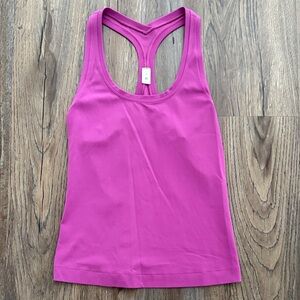 Lululemon Racer Back Cropped Tank Purple Size 4